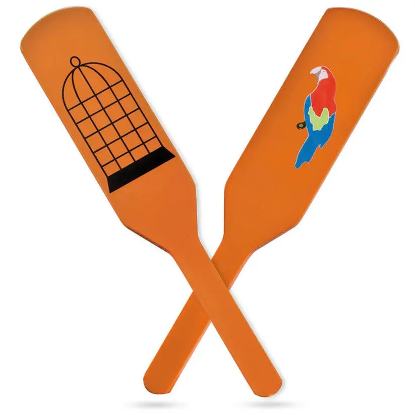 Birdcage Paddles Magic Trick-Magic Makers Inc. HortonMagic.com