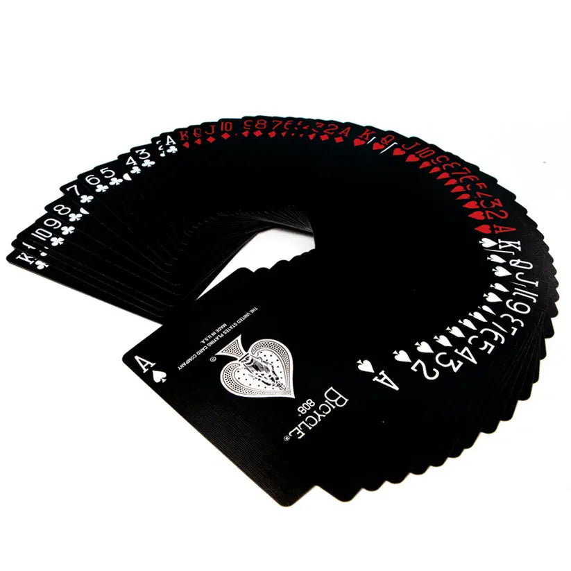 Black & White Reversed Back Bicycle Playing Cards Deck-Magic Makers Inc. Magic Makers Inc.