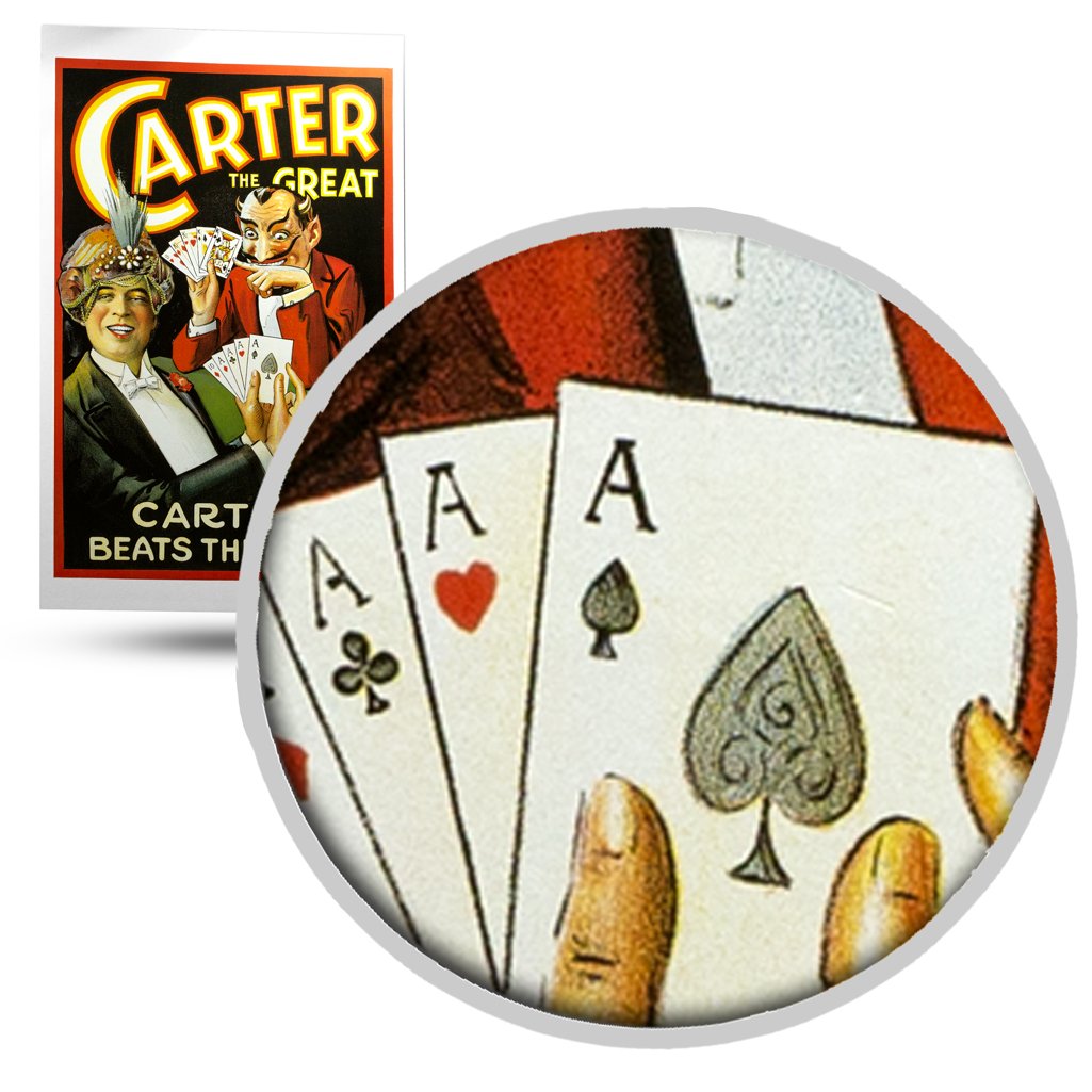 Carter Beats The Devil Magician Poster by Magic Makers Inc.