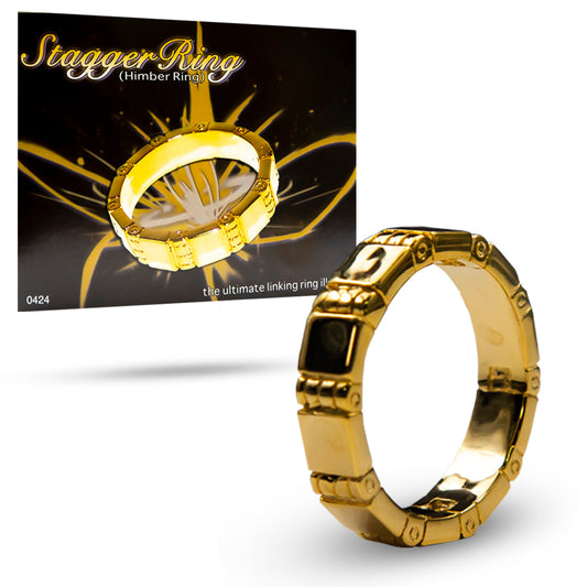 Stagger Ring Magic Trick-Magic Makers Inc