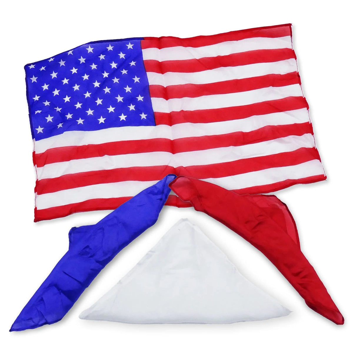 Fantastic Silk Flag Illusion with Fake Thumb Tip Trick-Magic Magic Inc - Amazing Magic Shop